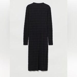 H&M Black Midi Dress